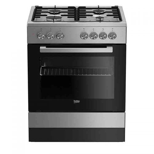 Beko 4 Gas Burner With Oven CSG 42011 FS