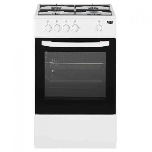 Beko 4 Gas Burners With Oven CSG42002 GW