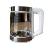 Nasco 1.7 Ltrs Transparent Glass Kettle KEG 1706