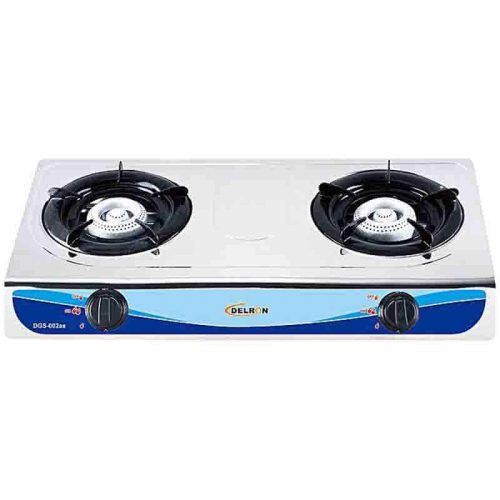 Delron 2 Burner Automatic Gas Stove DGS 002AS