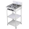 Nasco 4 Burner Stove With Black Caps