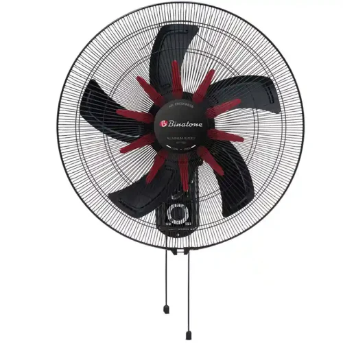 Binatone 18 Inch 5 Blade Wall Fan With Pull Cord for Oscillation (WF-1802)