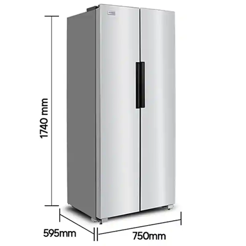 Nasco 410 Side By Side Fridge Frost Free 1 Nasco 410 Side By Side Fridge Frost Free Nasco 410 Side By Side Fridge Frost Free - Image 3