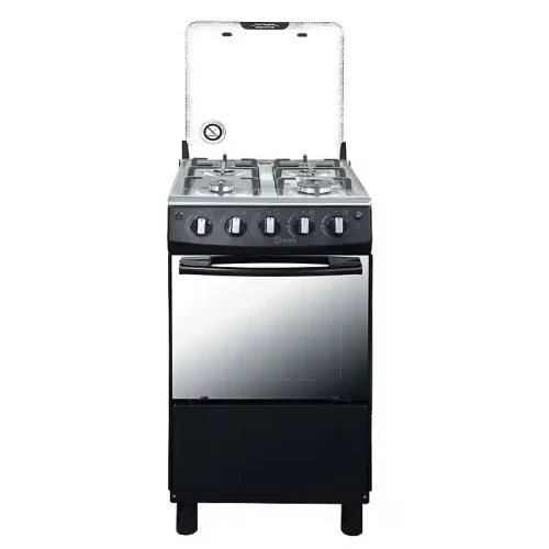 Sigma 4 Burner 50x50cm Gas Cooker With Auto Ignition - Black