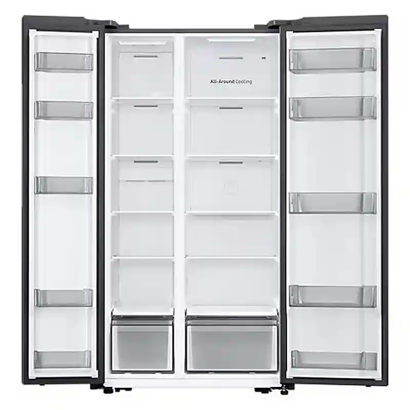 Samsung 583 Ltrs Side By Side SmartThings AI Energy Gentle Refrigerator Samsung 583 Ltrs Side By Side SmartThings AI Energy Gentle Refrigerator (RS57DG4000B4GH) Samsung 583 Ltrs Side By Side SmartThings AI Energy Gentle Refrigerator (RS57DG4000B4GH) - Image 2