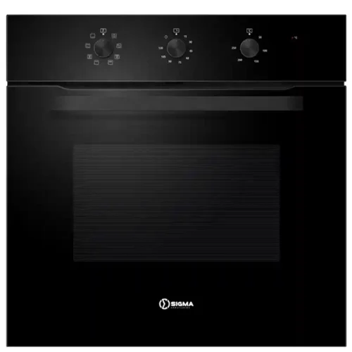 Sigma 65 Ltrs 60cm Built-In Electric Oven With Black Mirror Finish (SIG-BIO-65M80-11)