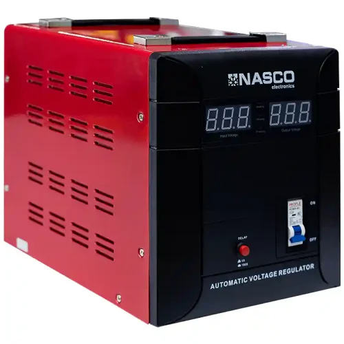 Nasco Automatic Voltage Regulator 3 Nasco 5000VA Automatic Voltage Regulator (NAS-AVR-5000VA) Nasco 5000VA Automatic Voltage Regulator (NAS-AVR-5000VA) - Image 2