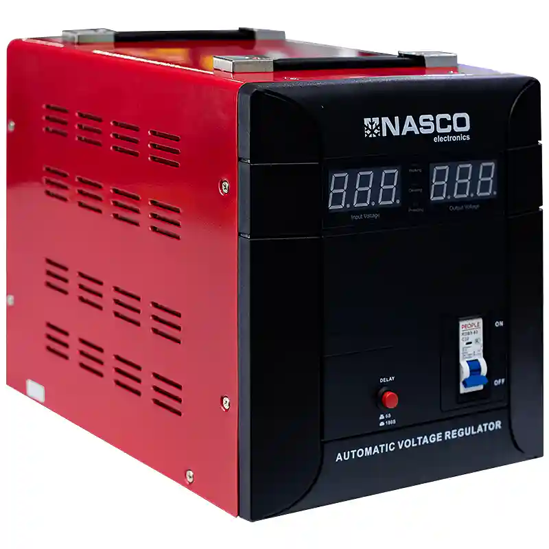 Nasco Automatic Voltage Regulator 3 Nasco 5000VA Automatic Voltage Regulator (NAS-AVR-5000VA) Nasco 5000VA Automatic Voltage Regulator (NAS-AVR-5000VA) - Image 2