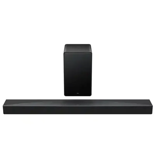 TCL 5.1CH 580 Watts High-end Home Theater Soundbar with Dolby Atmos, DTS:X, Ray Danz Technology, Wireless Subwoofer (Q65H)
