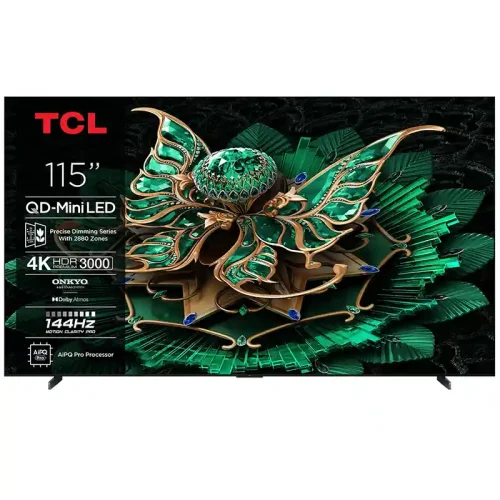 TCL 115 Inch Premium QD-Mini LED 4K Smart TV (115C7K)