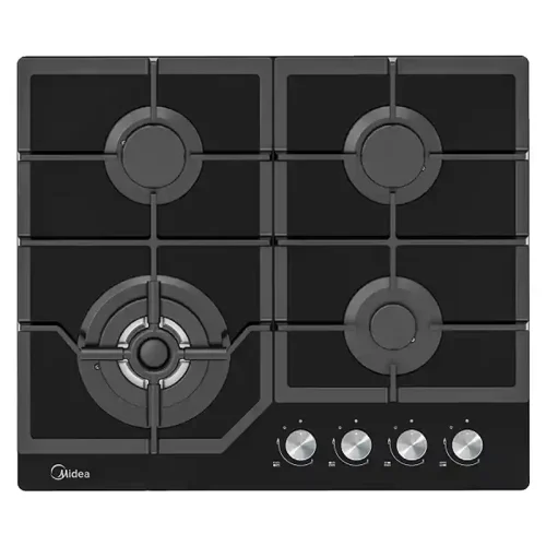 Midea 4 Burner 60cm Gas Hob - Black (60GJ084)