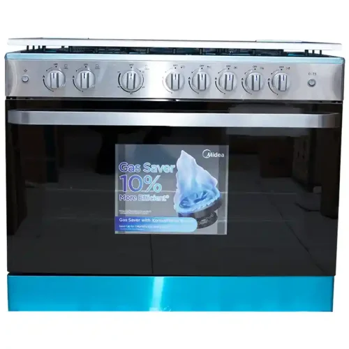 Midea 5 Burner 90 x 60cm Gas Cooker With Grill (36LMG5G080V)