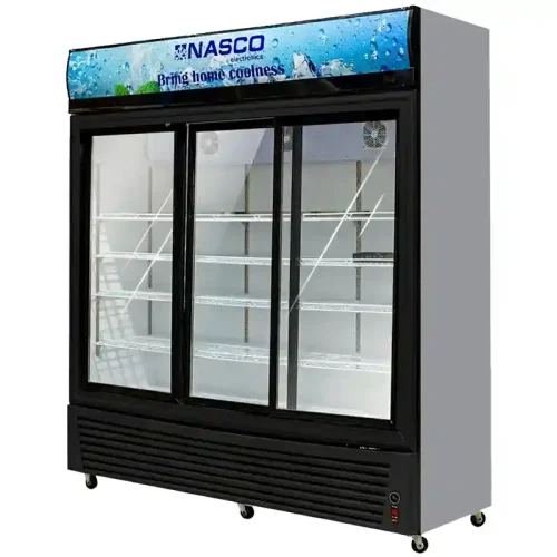 Nasco 1200 Ltrs 3 Door Display Fridge NAS FL1400 3DR 1 Nasco 1200 Ltrs 3 Door Display Fridge (NAS-FL1400-3DR) Nasco 1200 Ltrs 3 Door Display Fridge (NAS-FL1400-3DR) - Image 2