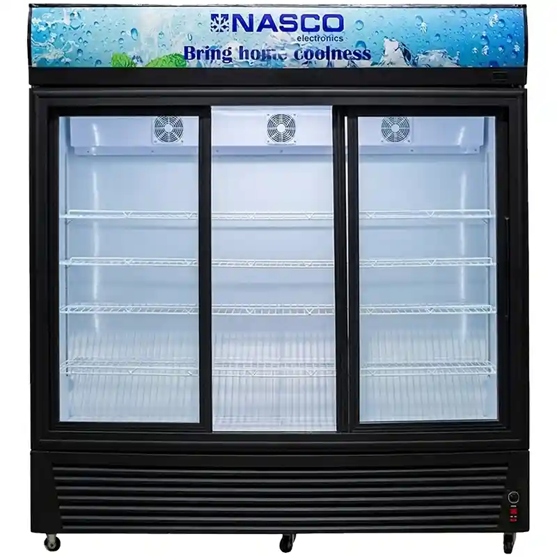 Nasco 1200 Ltrs 3 Door Display Fridge NAS FL1400 3DR Nasco 1200 Ltrs 3 Door Display Fridge (NAS-FL1400-3DR) Nasco 1200 Ltrs 3 Door Display Fridge (NAS-FL1400-3DR)