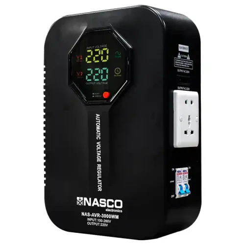 Nasco 3000VA Wall Mount Automatic Regulator (NAS-AVR-3000WM)
