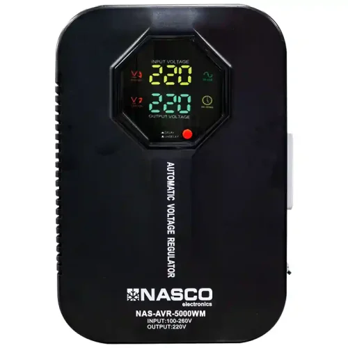 Nasco 5000VA Wall Mount Automatic Regulator (NAS-AVR-5000WM)