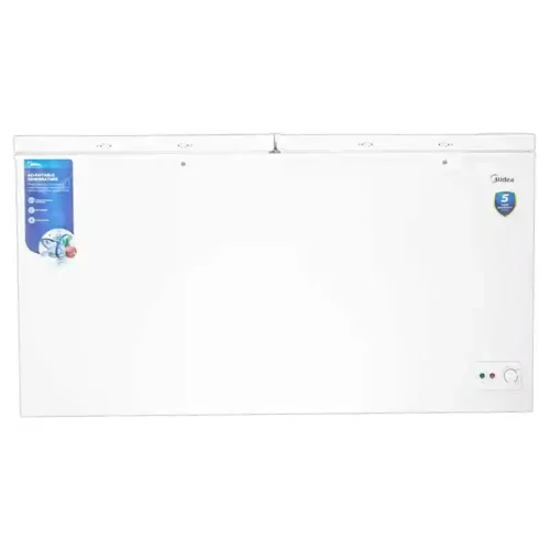 Midea 508 Ltrs Double Door Chest Freezer - White (MDRC698FZN01)